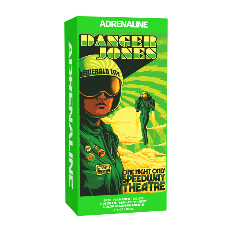 Danger Jones Semi-Permanent Colour - Adrenaline (Neon Green) 118ml