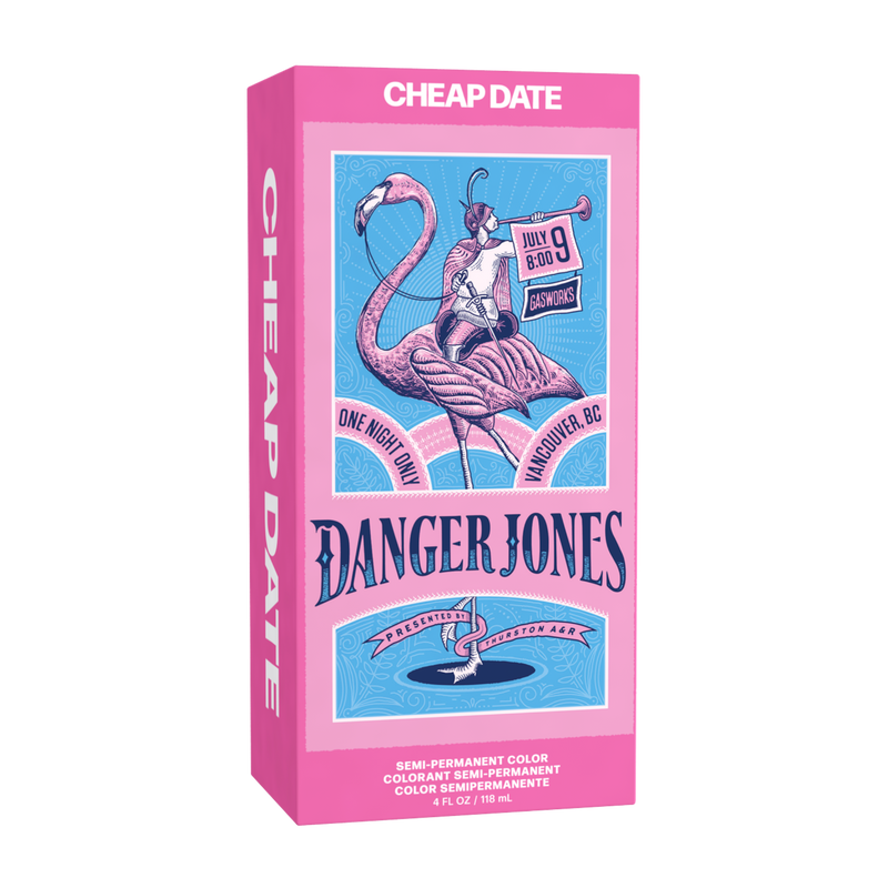 Danger Jones Semi-Permanent Colour - Cheap Date (Light Pink)  118ml