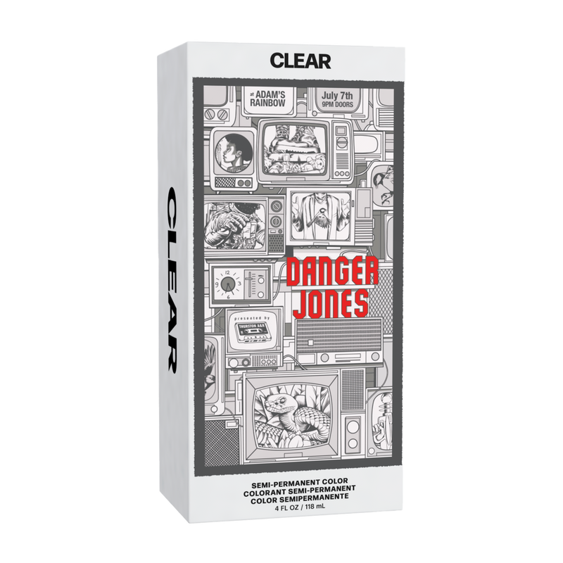 Danger Jones Semi-Permanent Colour - Clear 118ml