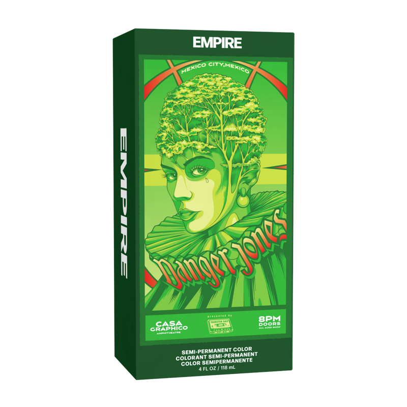 Danger Jones Semi-Permanent Colour - Empire (Green) 118ml