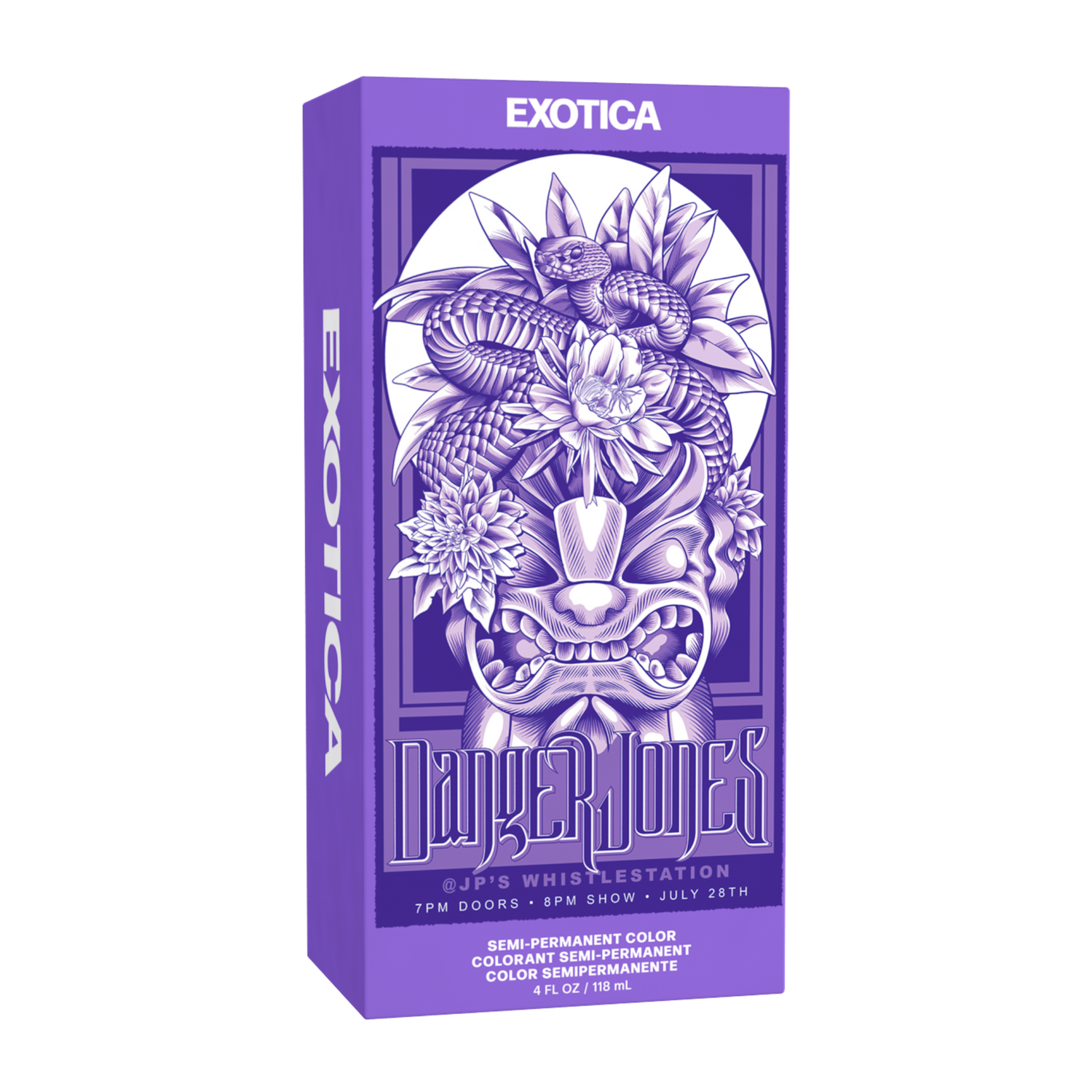 Danger Jones Semi-Permanent Colour - Exotica (Light Purple) 118ml