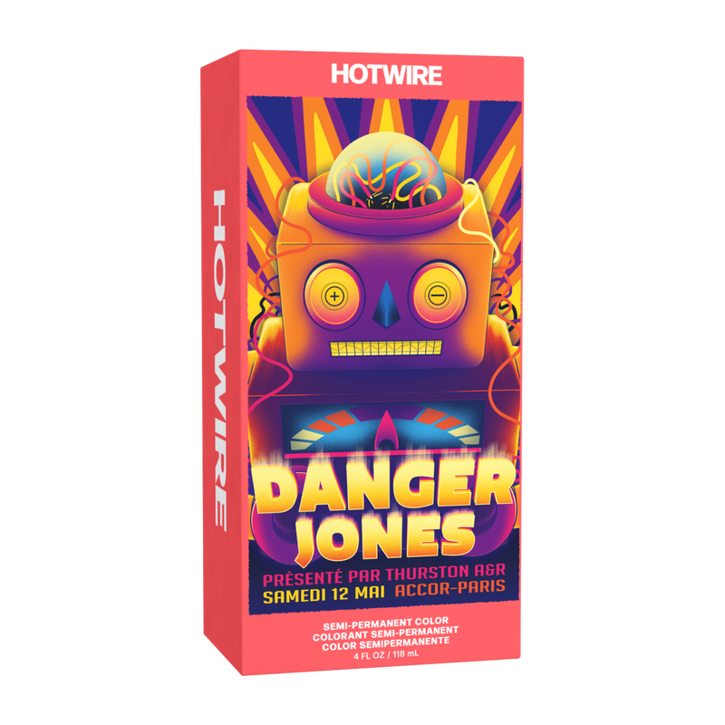Danger Jones Semi-Permanent Colour - Hotwire (Neon Orange) 118ml