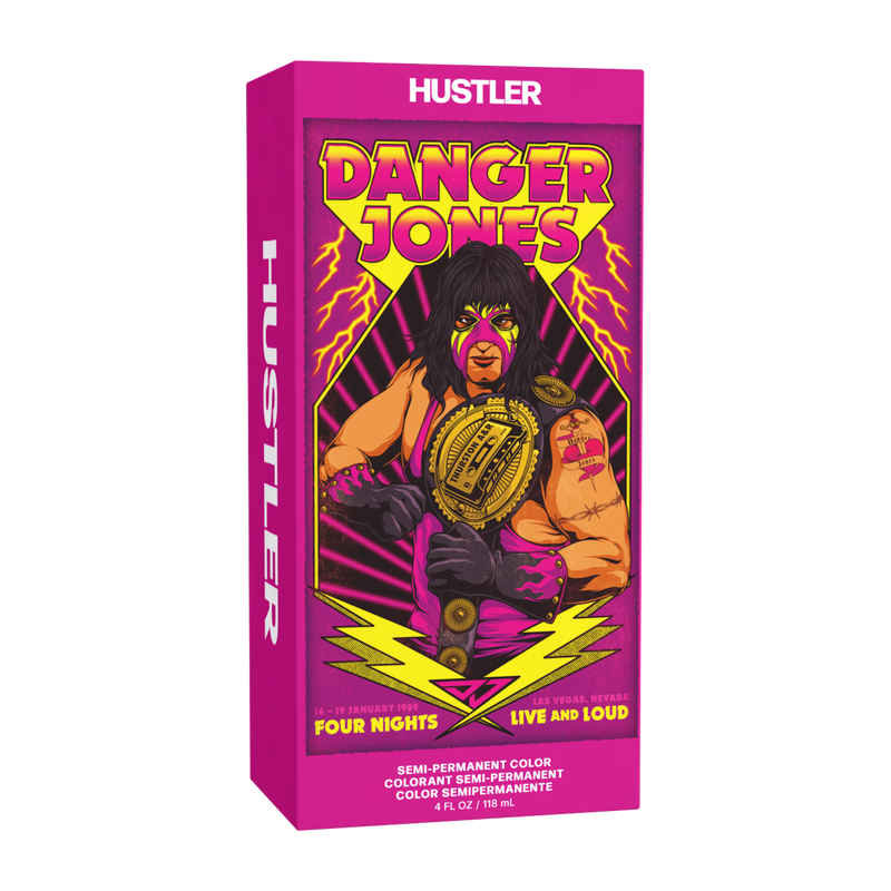 Danger Jones Semi-Permanent Colour - Hustler (Pink) 118ml