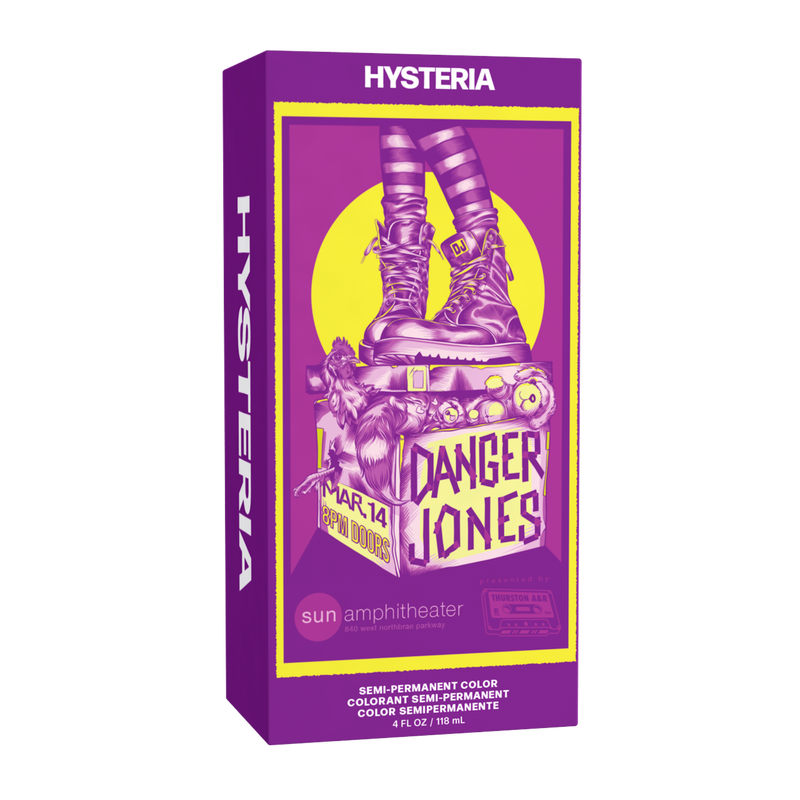 Danger Jones Semi-Permanent Colour - Hysteria (Berry) 118ml