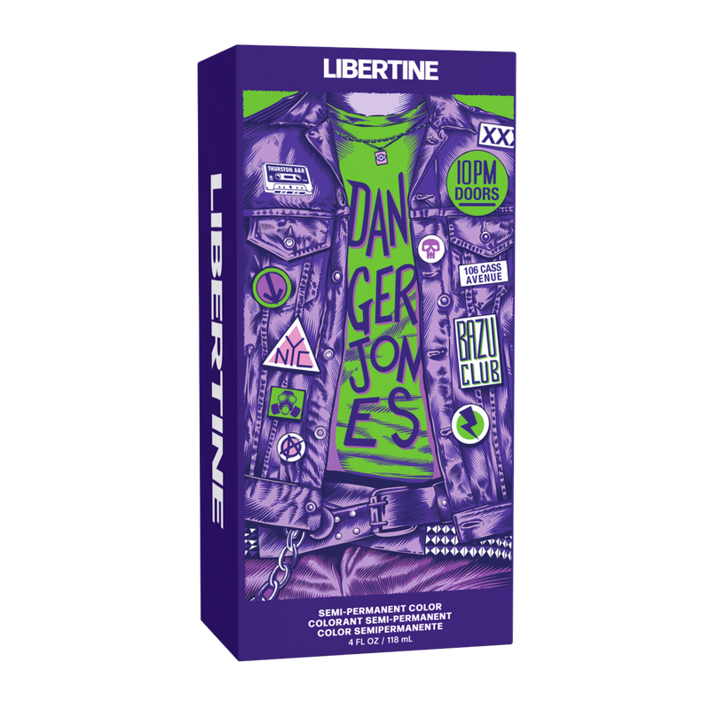 Danger Jones Semi-Permanent Colour - Libertine (Violet) 118ml