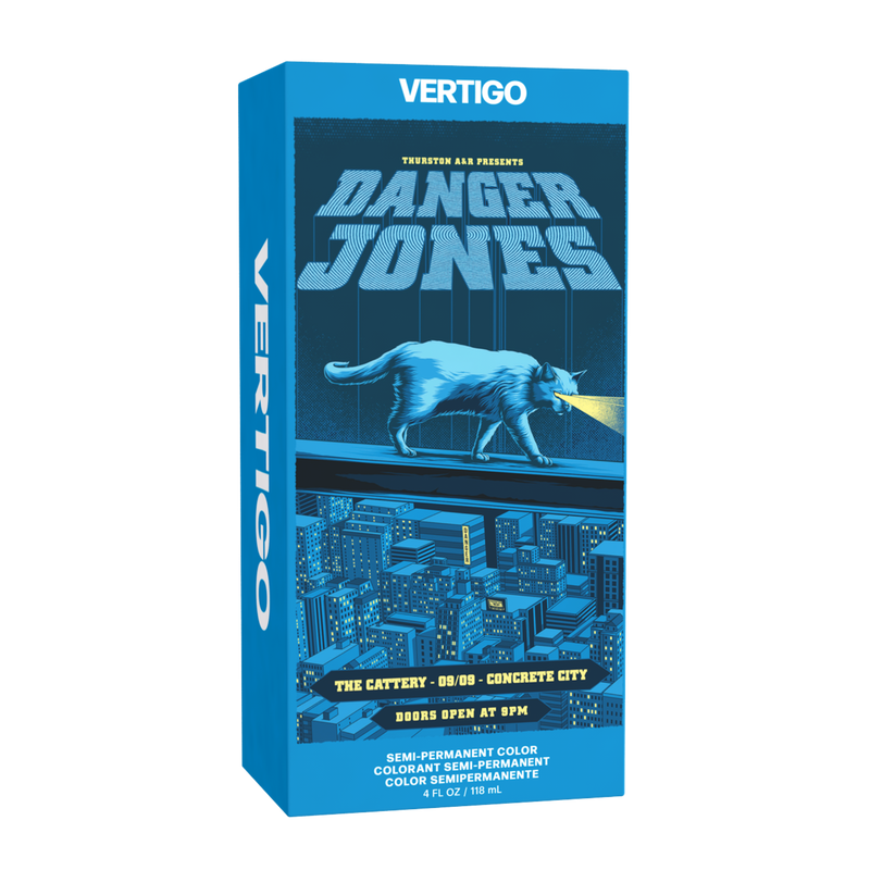 Danger Jones Semi-Permanent Colour - Vertigo (Neon Blue) 118ml