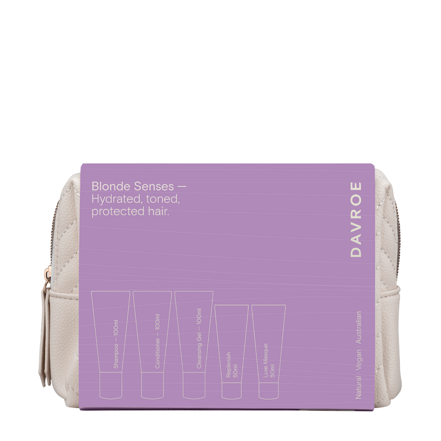 Davroe Travel 5 Piece - Blonde Gift Pack