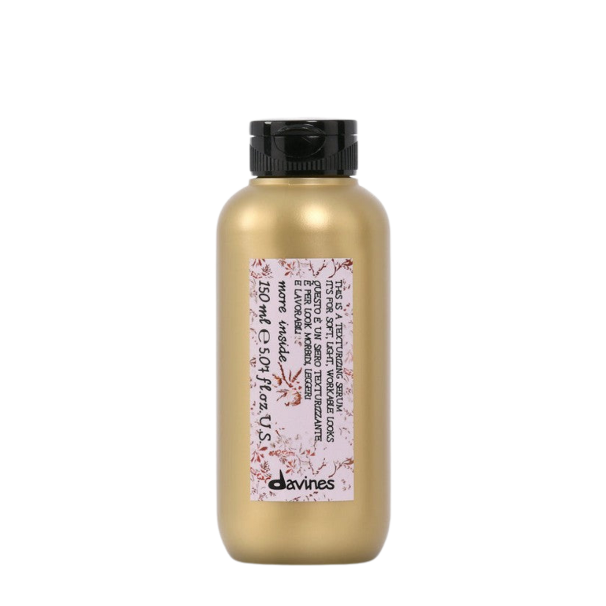 Davines MI Texturizing Serum to create body and structure to hairstyles