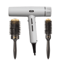JRL 2020H Forte Pro Hair Dryer - Ghost White w 2 Free Brushes
