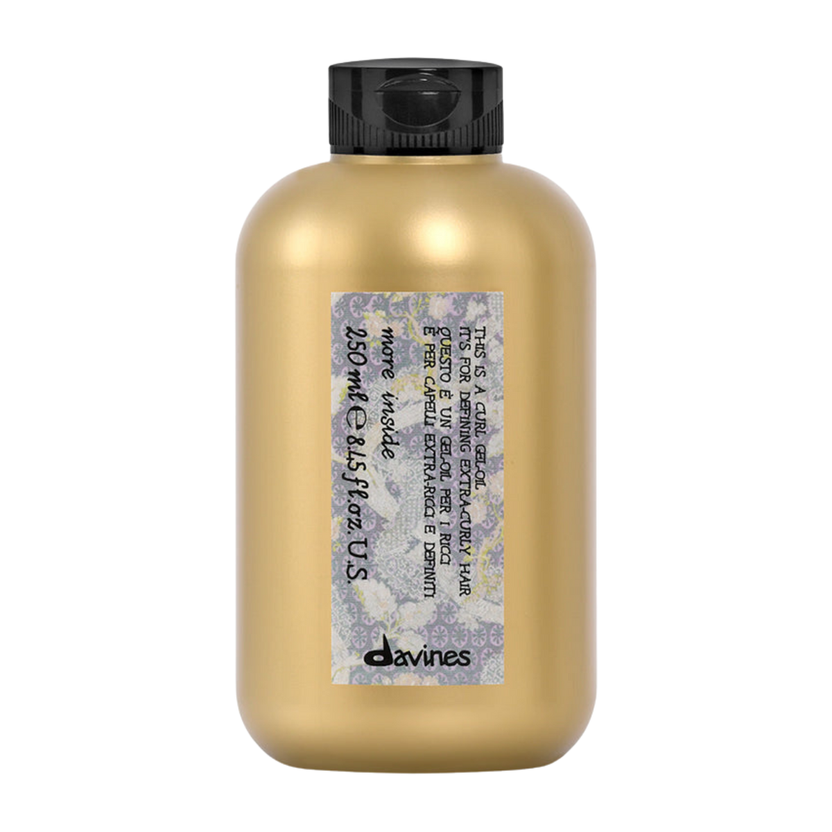 Davines MI Curl Gel Oil for curl shape and definition 