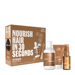 Wella Ultimate Smooth Travel Trio Gift Pack for deeply nourished hair