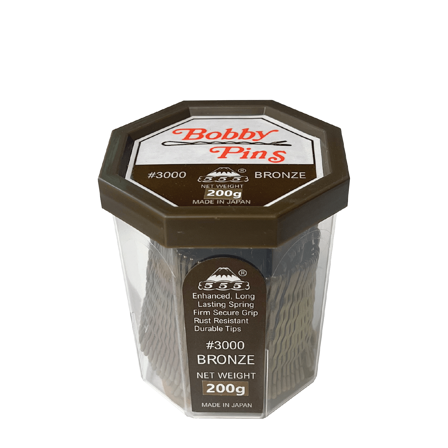 555 Standard Bobby Pins 2" Bronze