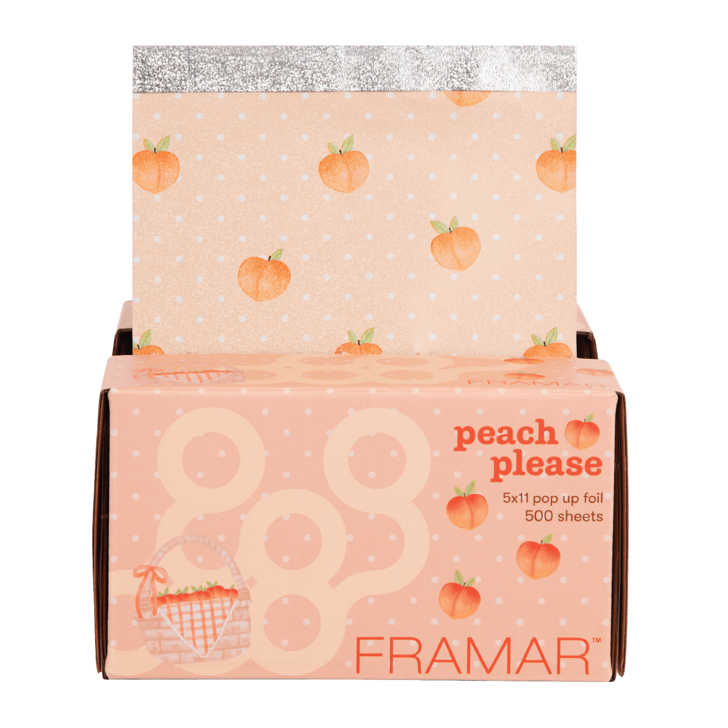 Framar Peach Please Pop Up Foils - 500 Sheets - Limited Edition