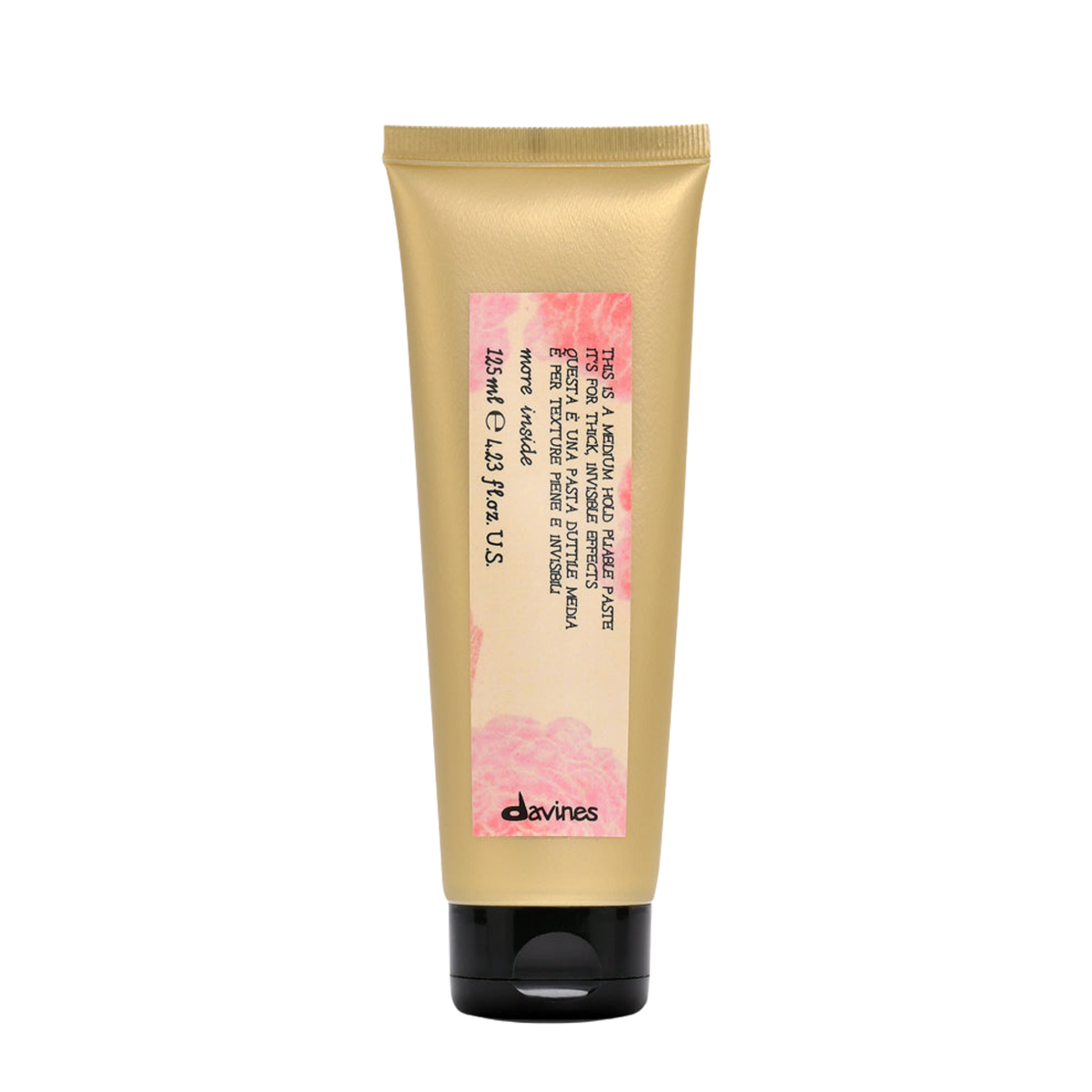 Davines MI Medium Pliable Paste for natural hold hairstyles