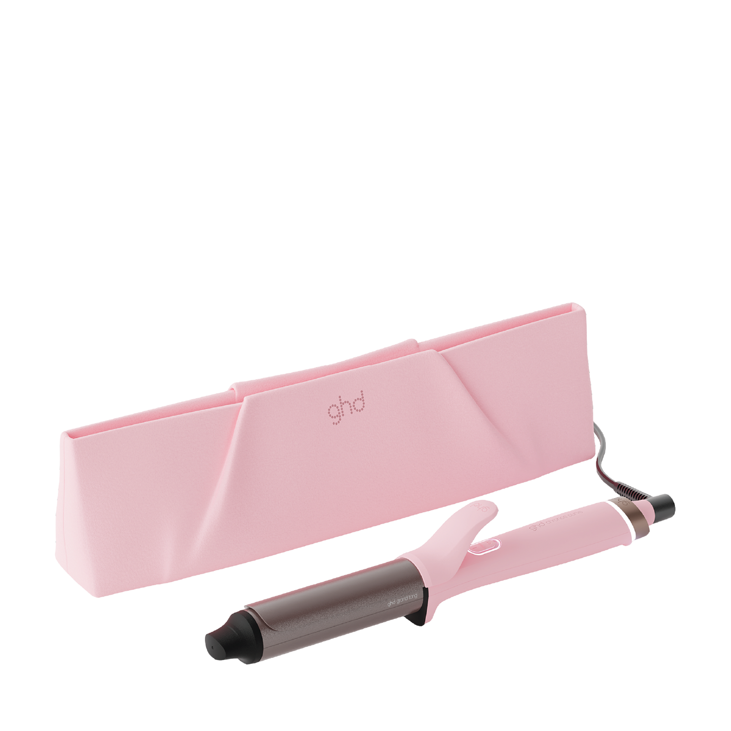 ghd Chronos Curve Grand Curling Tong 32mm In Dusted Pink