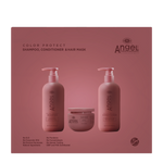 Angel Deep Sea Color Protect Trio to hydrate and smooth chemically and colour-treated hair