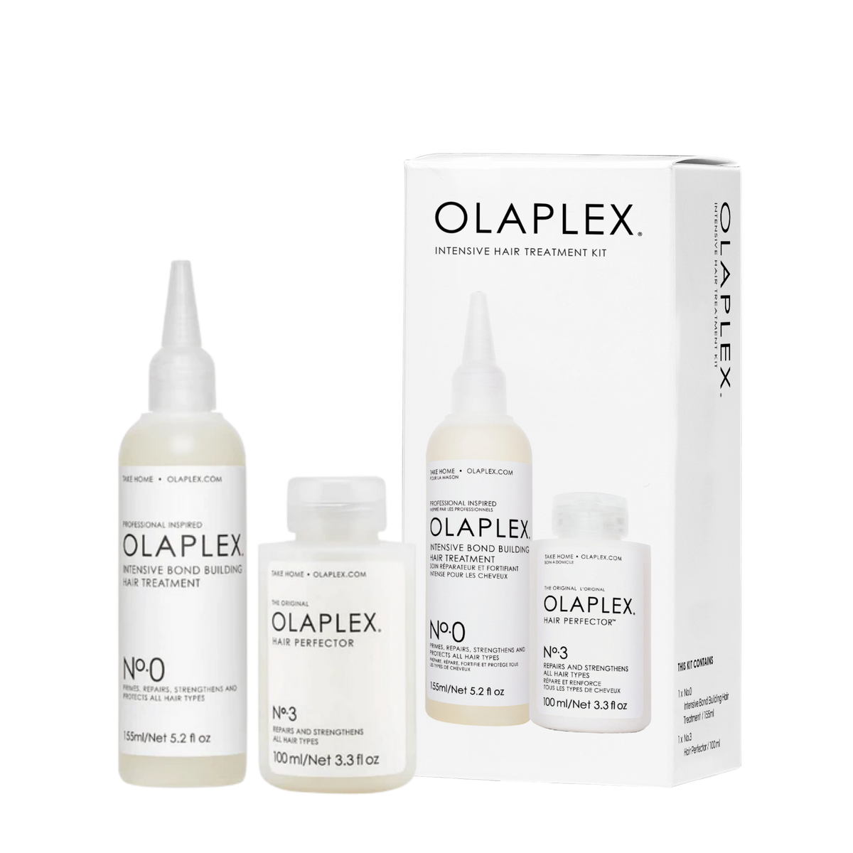 ‍Olaplex Intensive Hair Treatment Kit (100% off)