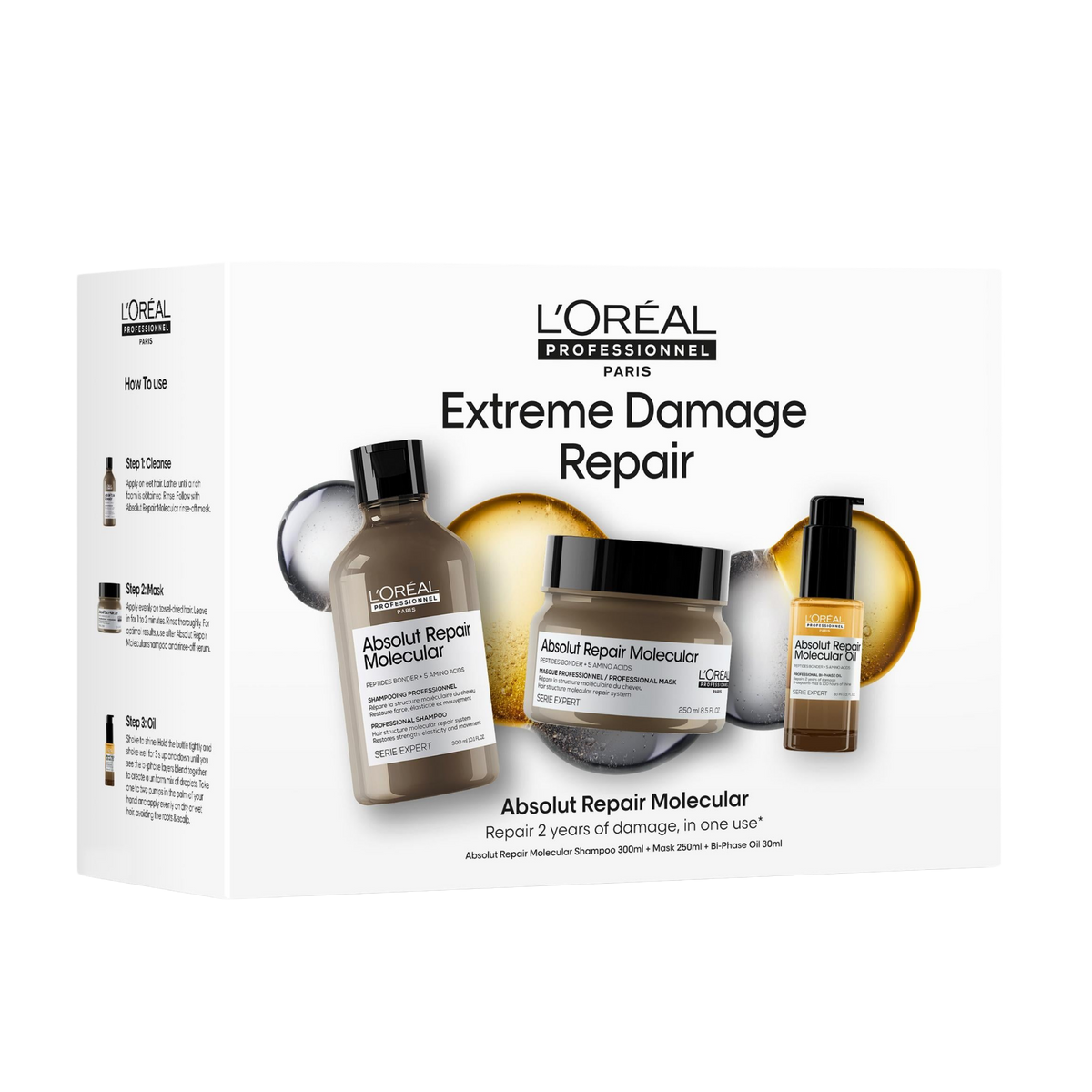 L'Oreal Professional Absolut Repair Molecular Trio Gift Pack