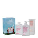 Evo Easy Does It Gift Pack to smooth and improve manageability of hair