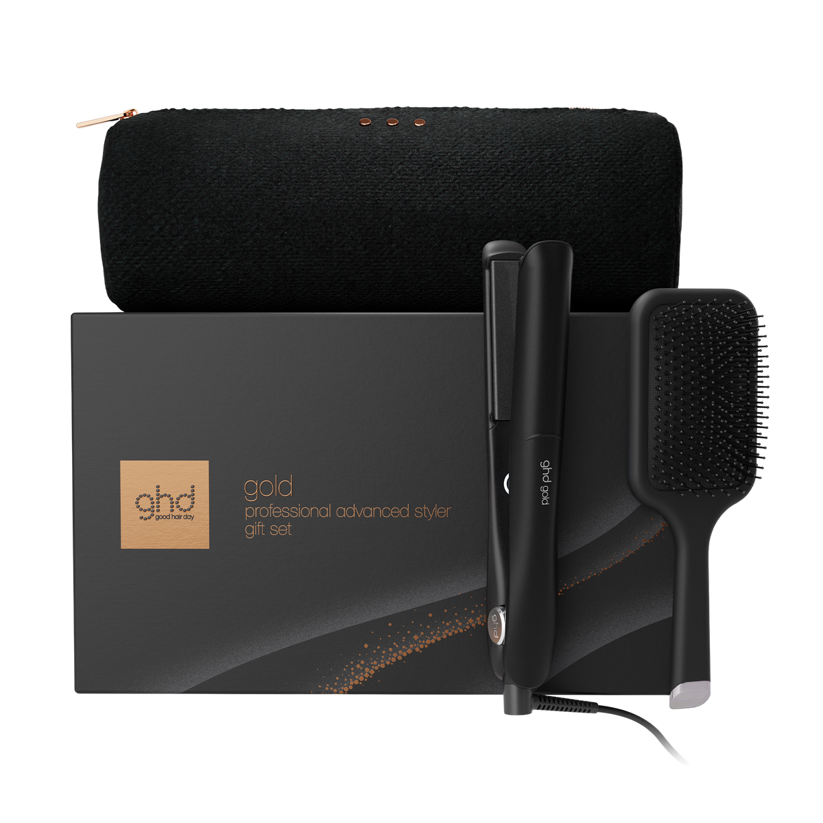 ghd Gold Hair Straightener Gift Set