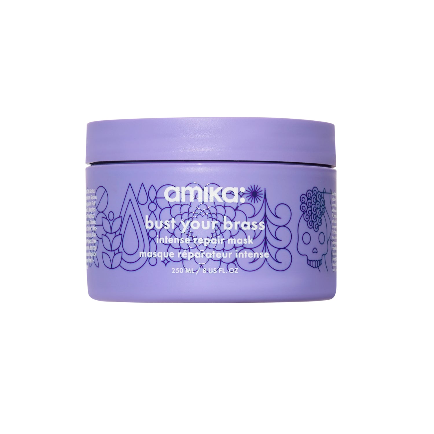 Amika Bust Your Brass Toning + Strength Repair Mask 250ml