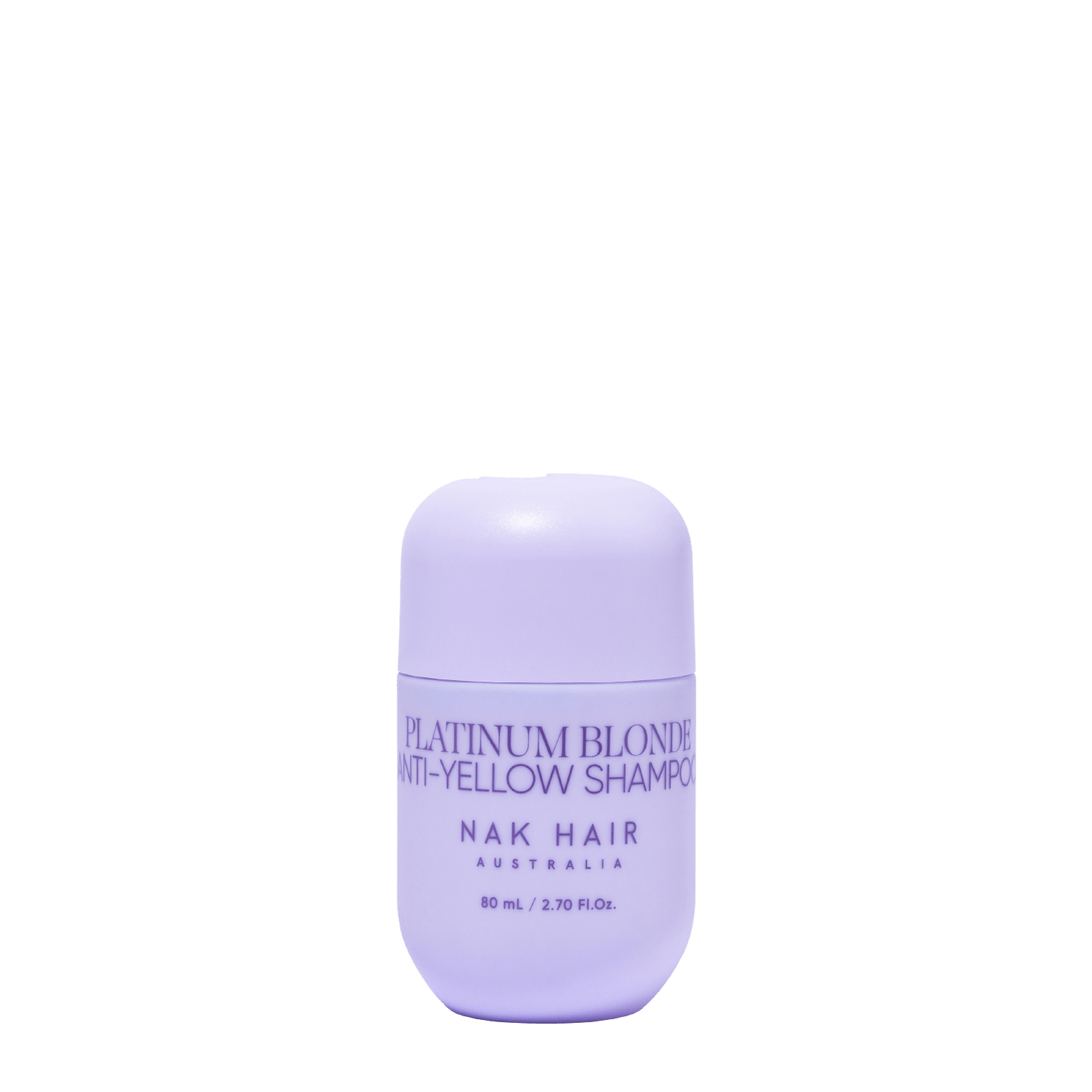 Nak Signature Platinum Blonde Anti-Yellow Shampoo 80ml