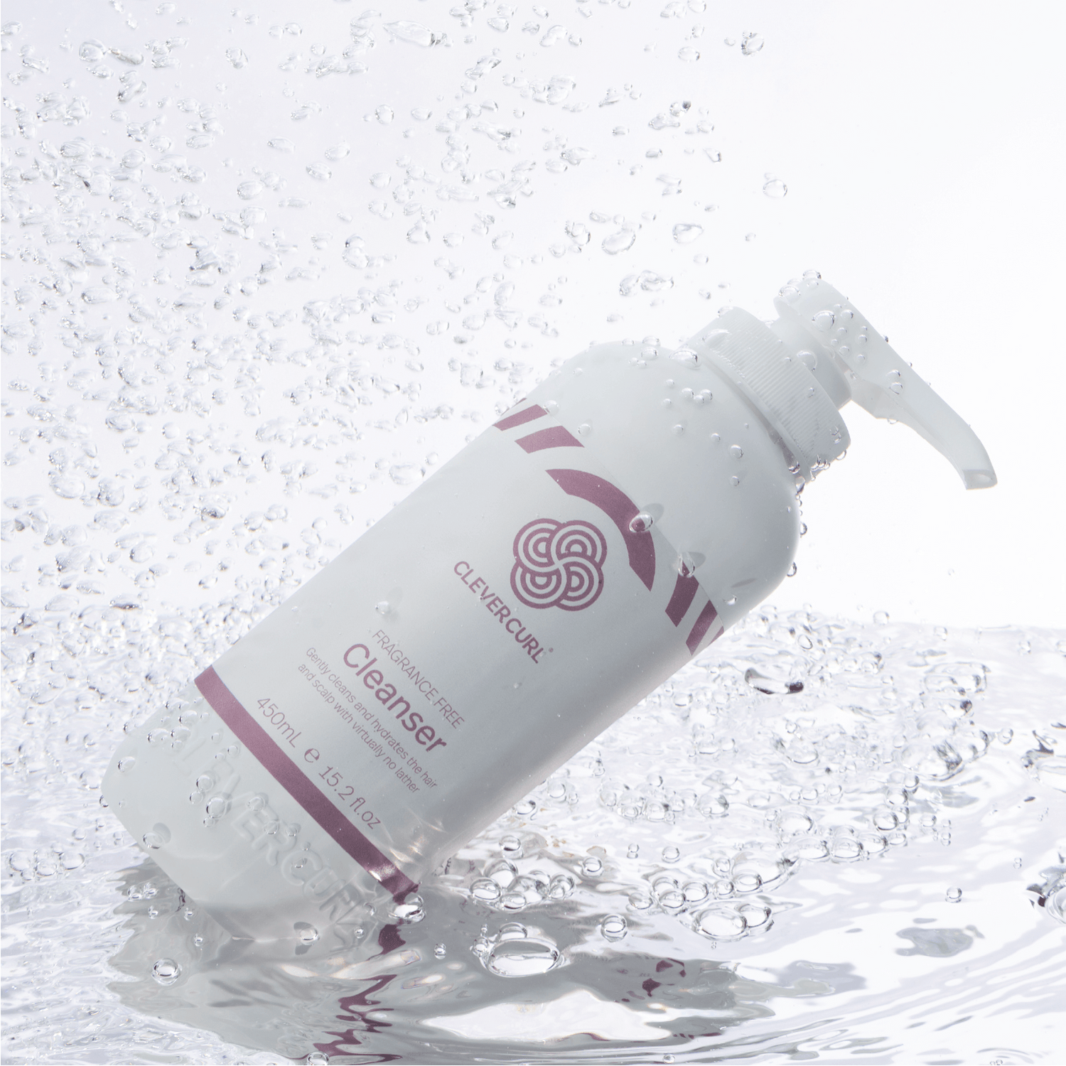Clever Curl Fragrance Free Cleanser 450ml