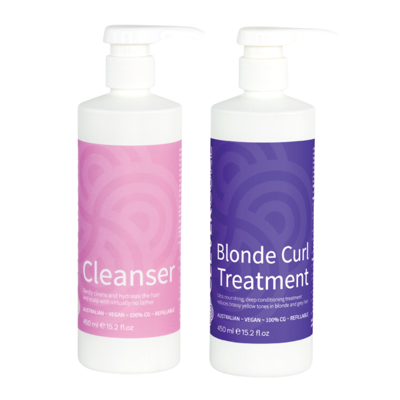 Clever Curl Duo Bundle For Blonde Hair