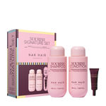 Nak Signature Nourish Duo to deeply nourish dry and damaged hair