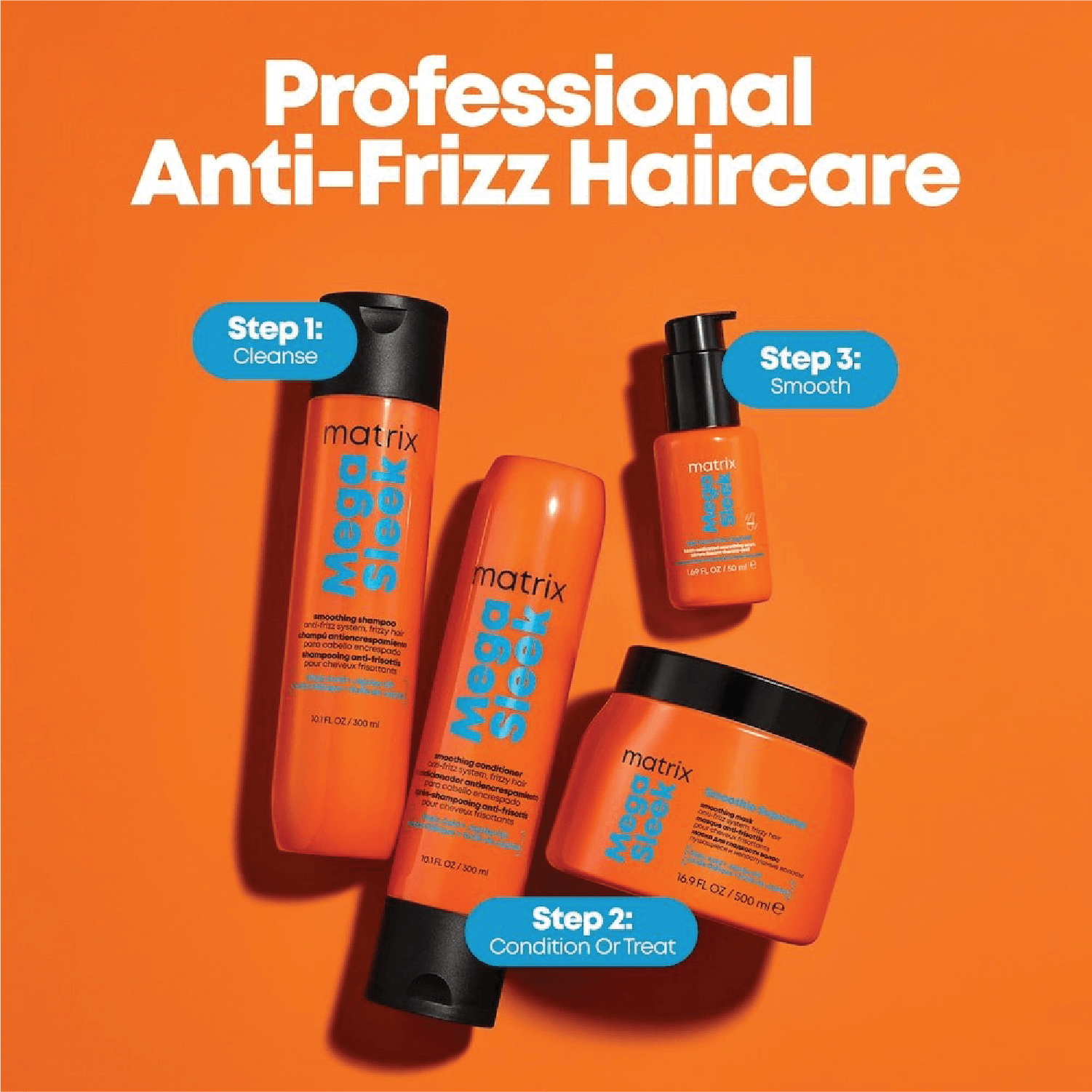 Matrix Total Results Mega Sleek Shampoo for all hair types