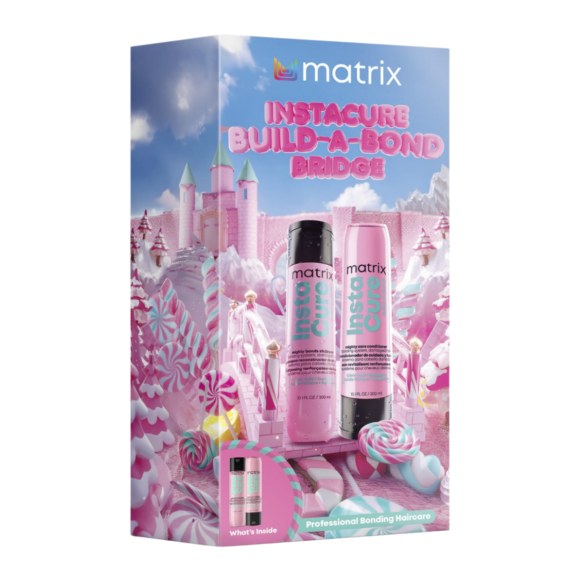Matrix Instacure Build-A-Bond Bridge Duo to repair weakened bonds