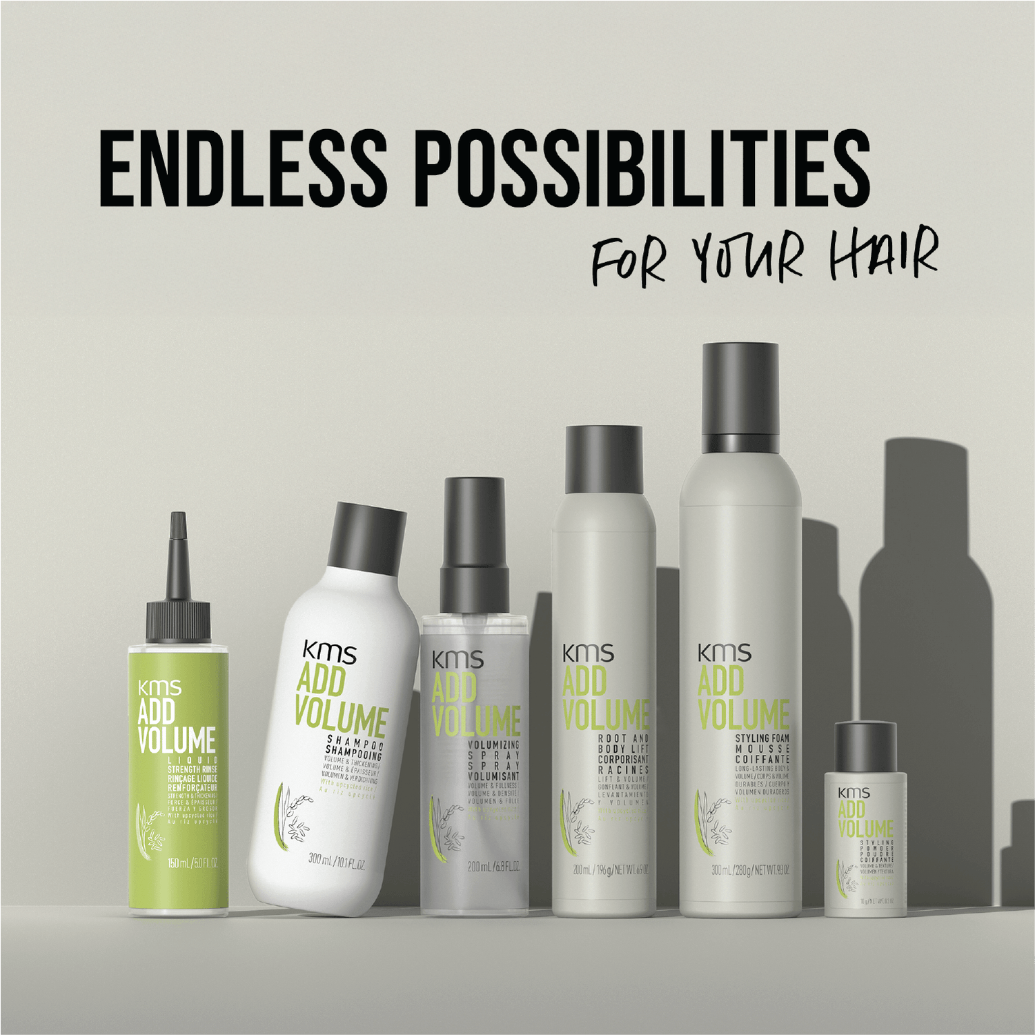 KMS Add Volume Shampoo 750ml