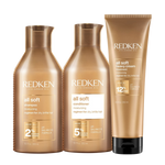 Redken All Soft Mask Trio to transform dry, brittle and damaged hair