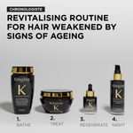 Kerastase Chronologiste Longevity Potion Scalp Serum routine for restoring aging hair