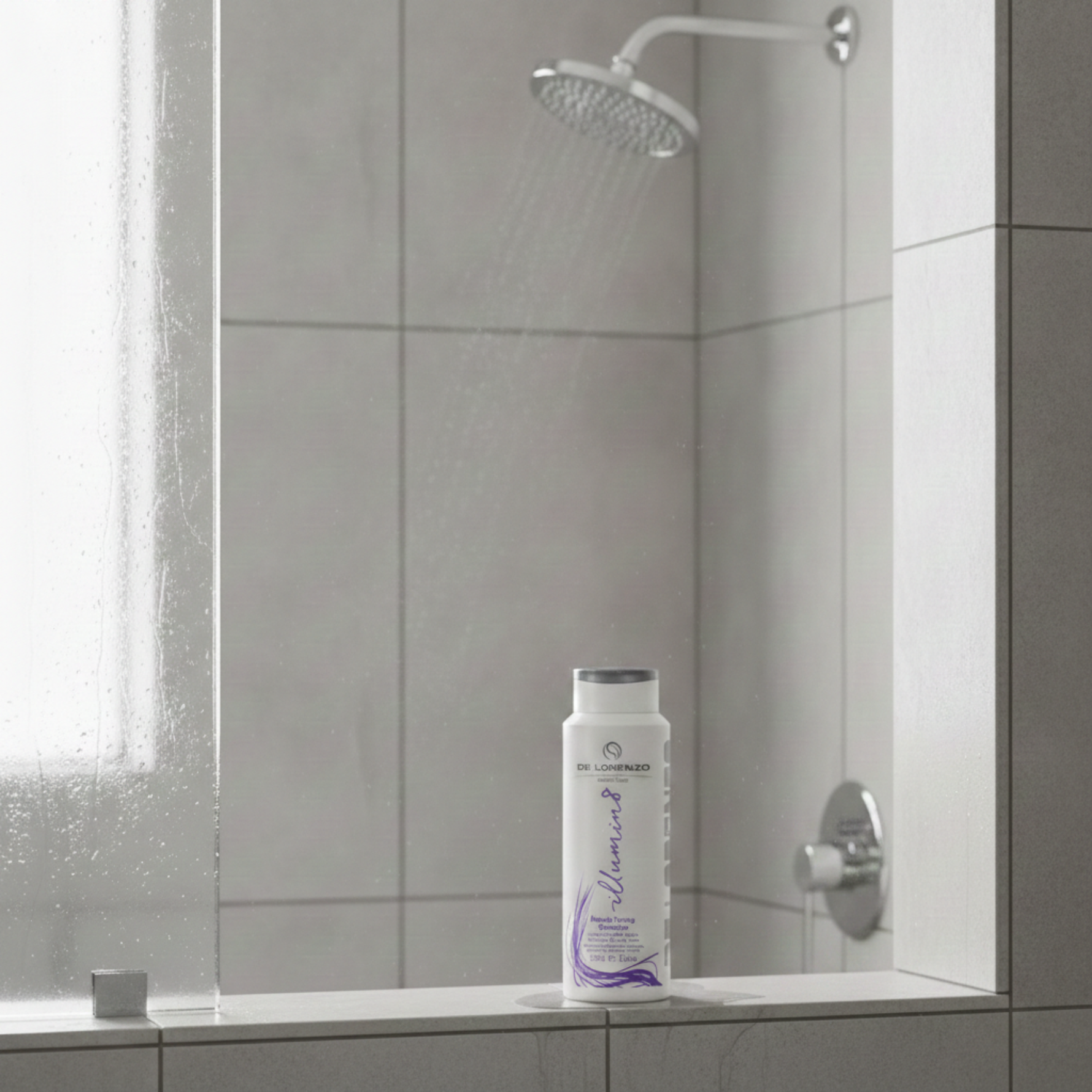 De Lorenzo Instant Illumin8 Shampoo to eliminate unwanted yellow-tones