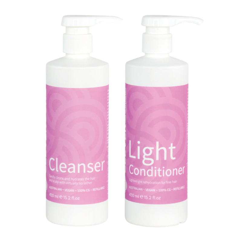Clever Curl Light Duo Bundle For Fine Hair or Wavy  Hair