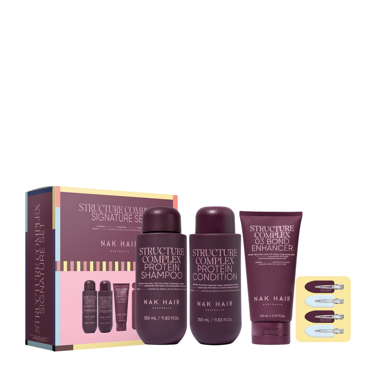 Nak Signature Structure Complex Trio to repair and revive damaged strands
