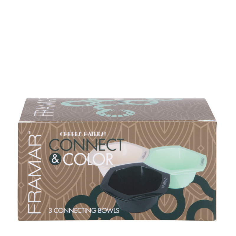 Framar Connect & Color Bowls Cheers Haters 3 pack