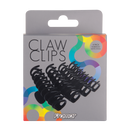 Framar Claw Clips Black Pack of 4