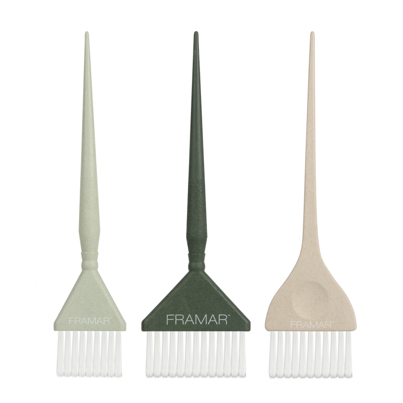 Framar Family Pack Brush Set of 3 Neutrals Sage - Limited Edition