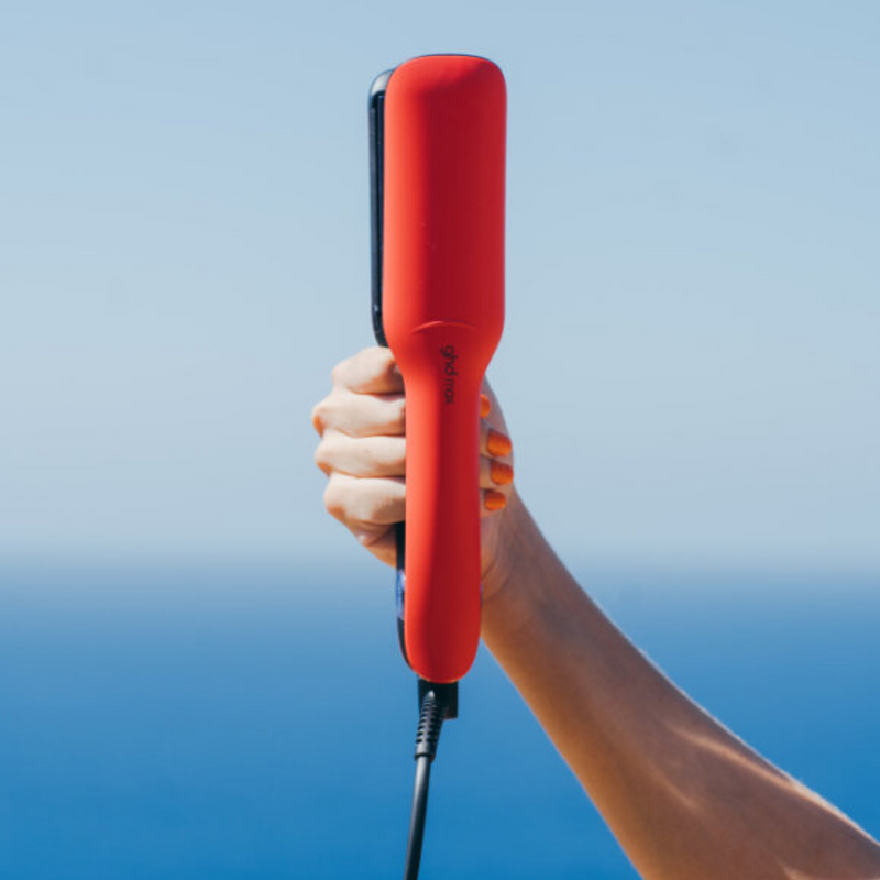 ghd Colour Crush Max Wide Plate Styler - Radiant Red