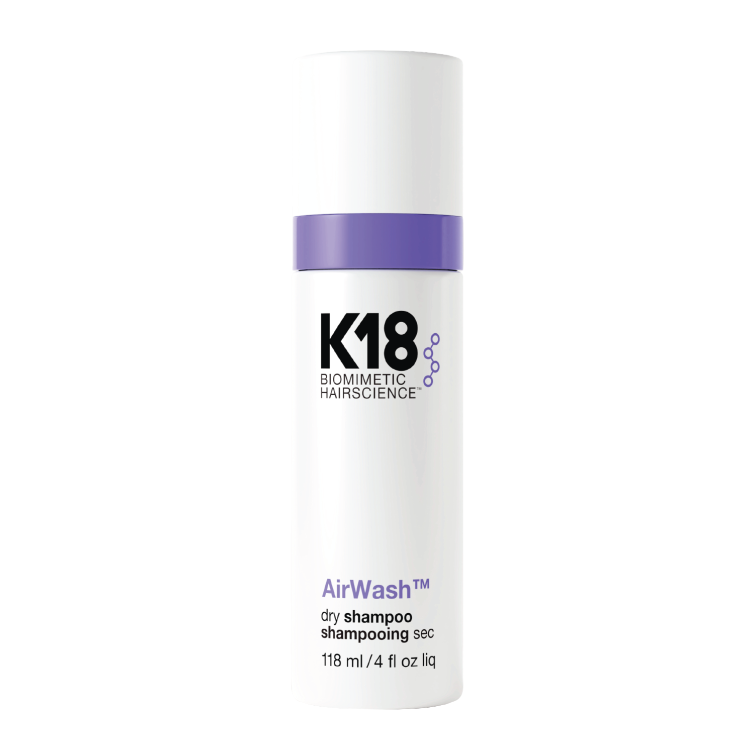 K18 Air Wash Dry Shampoo 118ml
