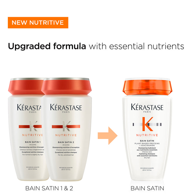 Kerastase Nutritive Bain Satin Shampoo for Dry Hair 250ml *New*