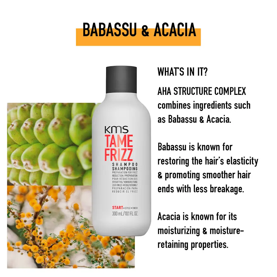 KMS Tame Frizz Shampoo 300ml*