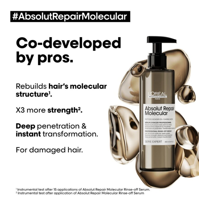 L'Oreal Professional Serie Expert Absolut Repair Molecular Rinse-Off Serum 250ml