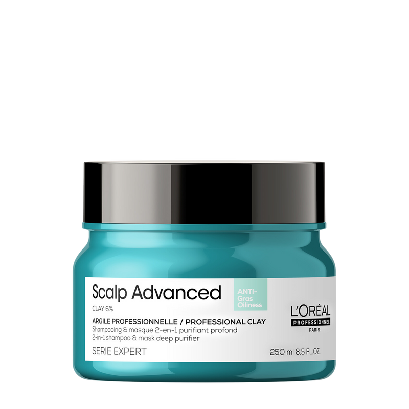 L'Oreal Professional Serie Expert Scalp Advanced Anti-Oiliness 2-in-1 Deep Purifier Clay 250ml