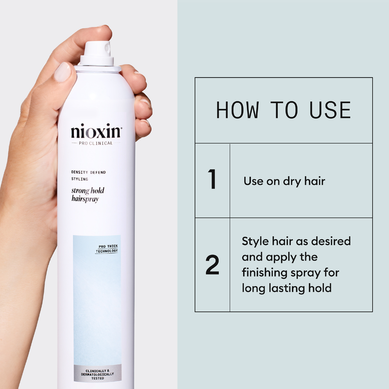 Nioxin Strong Hold Hairspray 300ml