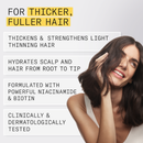 Nioxin System 1 Scalp + Hair Thickening Shampoo For Natural Hair with Light Thinning 300ml