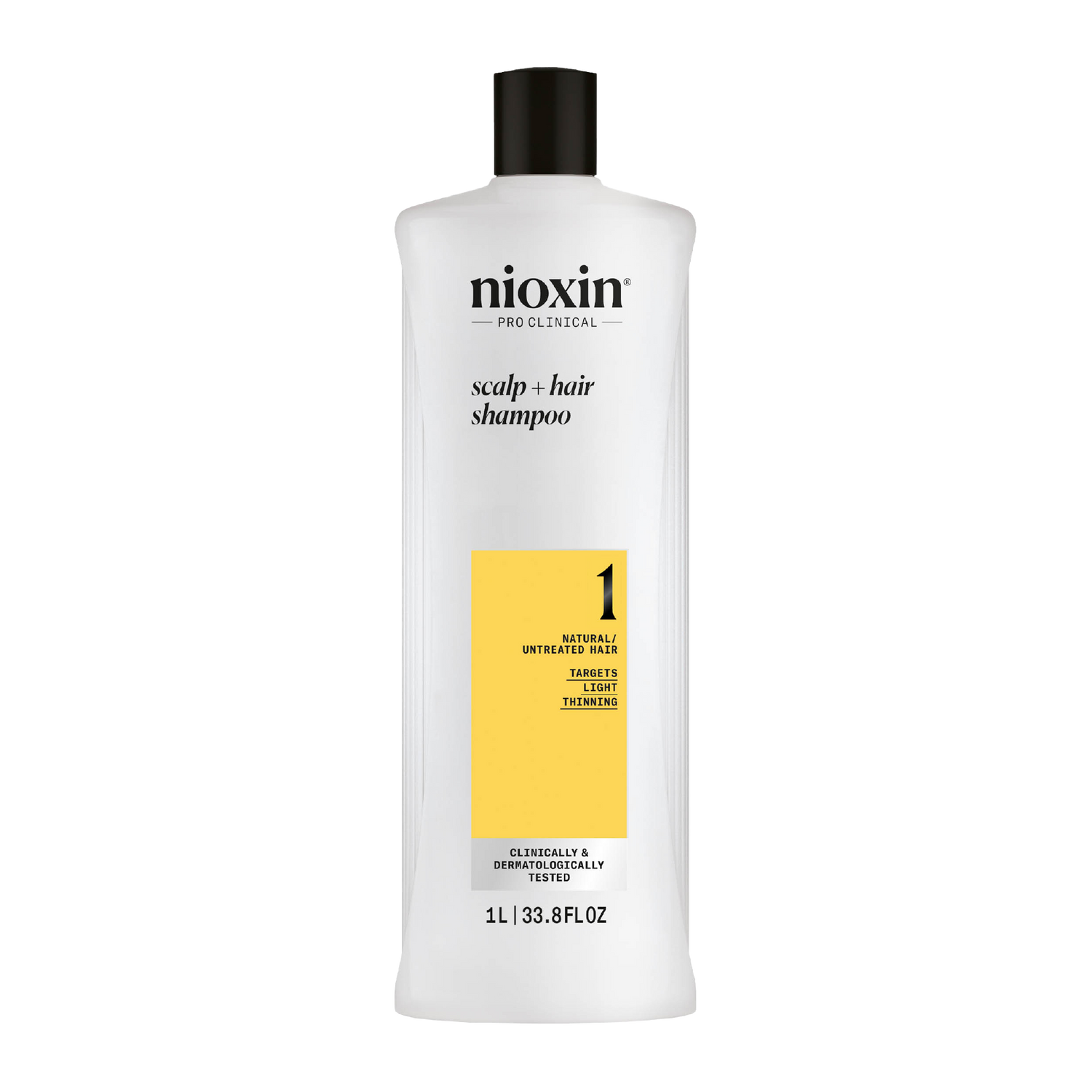 Nioxin System 1 Scalp + Hair Thickening Shampoo For Natural Hair with Light Thinning 1 Litre