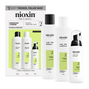 Nioxin Scalp + Hair Thickening System 2 Trial Kit for Natural Hair with Progressed Thinning